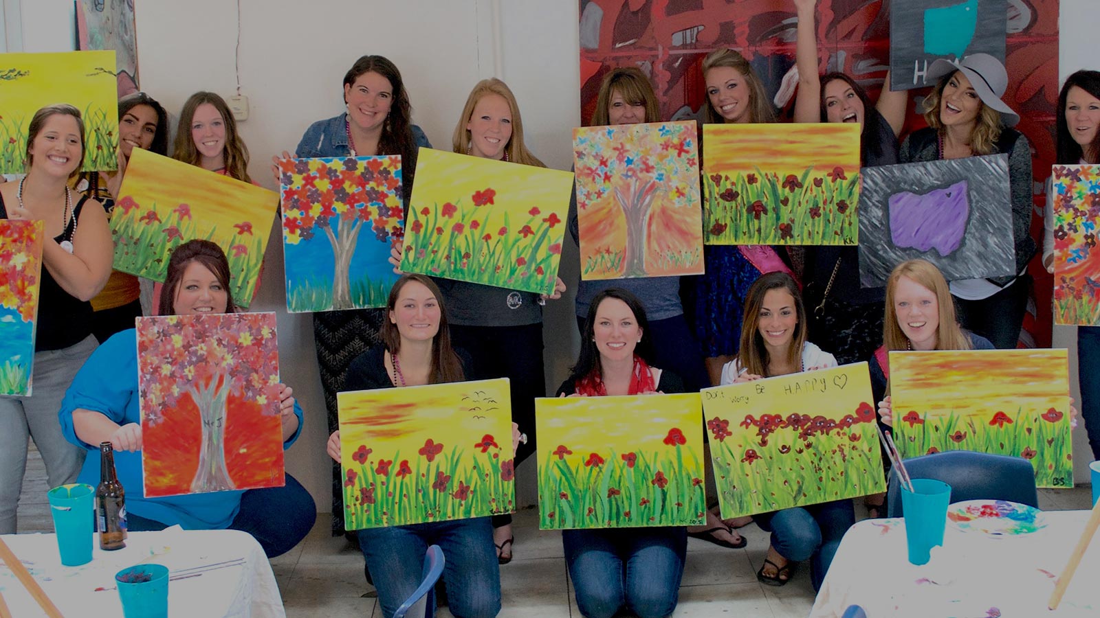 Canvas Painting Classes With Studio 614   Canvas Painting Parties Columbus Header 